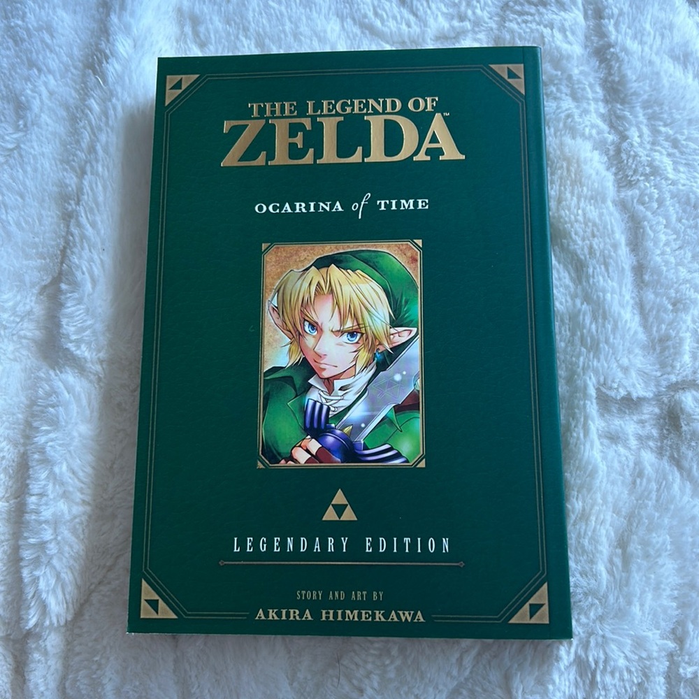 The legend of Zelda ocarina of time manga
